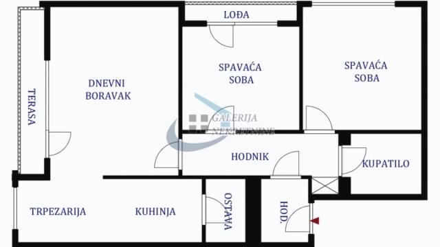 Stan, Trosoban, Prodaja, 69m2, Crveni krst, Vračar, Šumatovačka