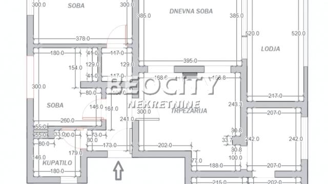 Stan, Dvoiposoban, Prodaja, 77m2, Blok 21, Novi Beograd, Bulevar Mihajla Pupina