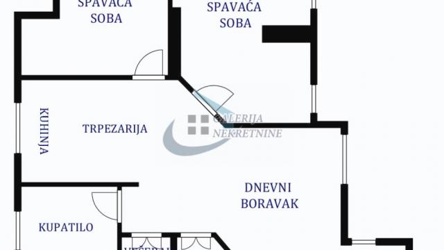 Stan, Trosoban, Prodaja, 78m2, Atelje 212, Stari grad, Milutina Bojića