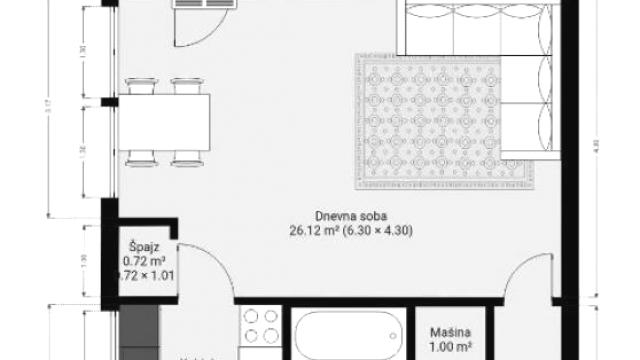 Stan, Trosoban, Prodaja, 73m2, Konjarnik, Voždovac, Deset avijatičara