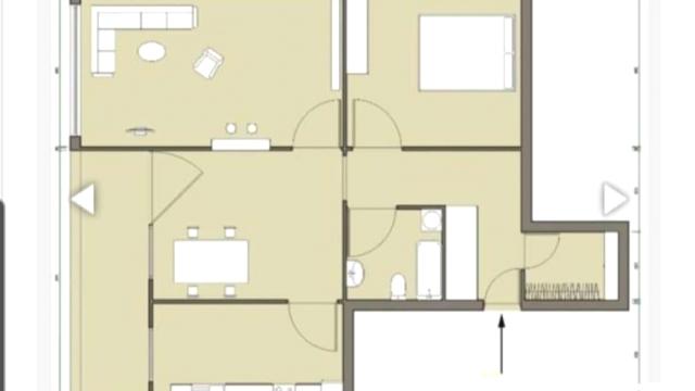 Stan, Dvosoban, Prodaja, 72m2, Blok 70 (kineski tržni centar), Novi Beograd, Jurija Gagarina