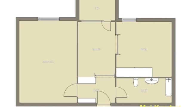 Stan, Jednosoban, Prodaja, 45m2, Crveni krst, Vračar, Grčića Milenka