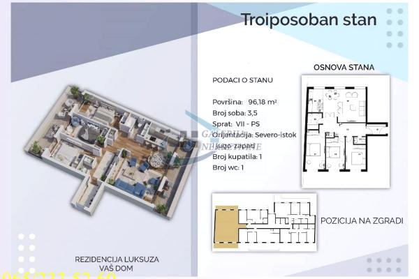 prodaja, stanova,
dimitrija-tucovica-zvezdara-beograd, 1074424, troiposoban-dimitrija-tucovica