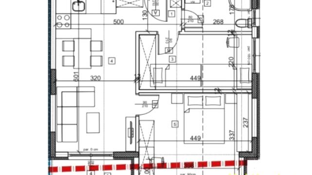 Stan, Dvoiposoban, Prodaja, 54m2, Učiteljsko naselje, Zvezdara, Beograd