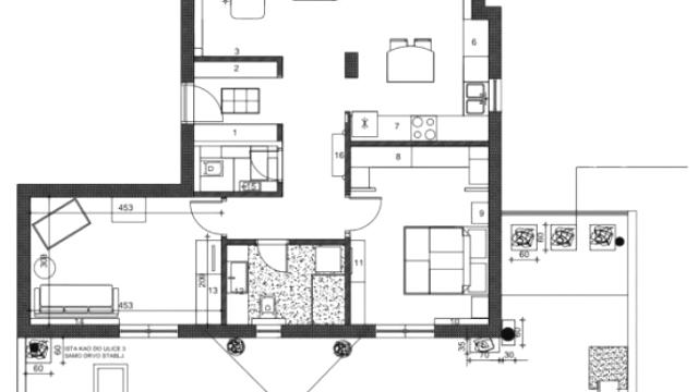 Stan, Trosoban, Prodaja, 90m2, Južni bulevar, Vračar, Južni bulevar
