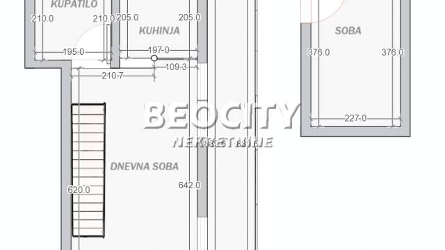 Stan, Dvosoban, Prodaja, 48m2, Konjarnik, Voždovac, Merošinska