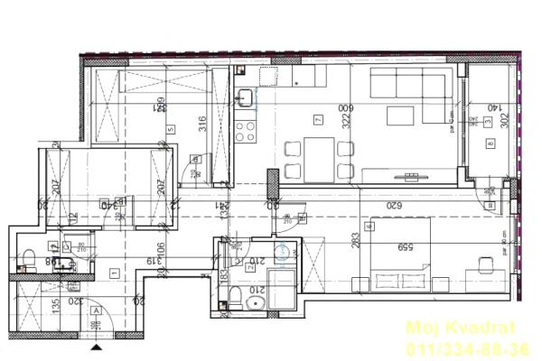 prodaja, stanova,
autokomanda-vozdovac-beograd, 1077125, trosoban-vojvode-stepe