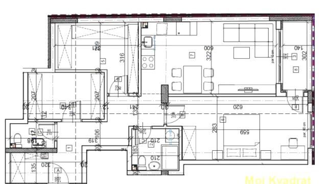 Stan, Trosoban, Prodaja, 75m2, Autokomanda, Voždovac, Vojvode Stepe