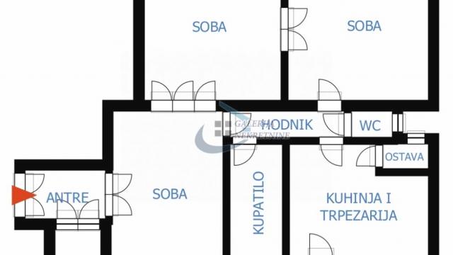 Poslovni prostor, Trosoban, Izdavanje, 114m2, Tašmajdan, Palilula, Bulevar kralja Aleksandra