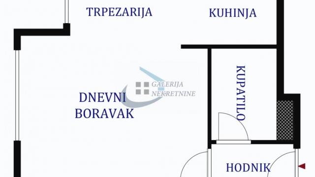 Stan, Jednosoban, Prodaja, 33m2, Dušanovac, Voždovac, Murska