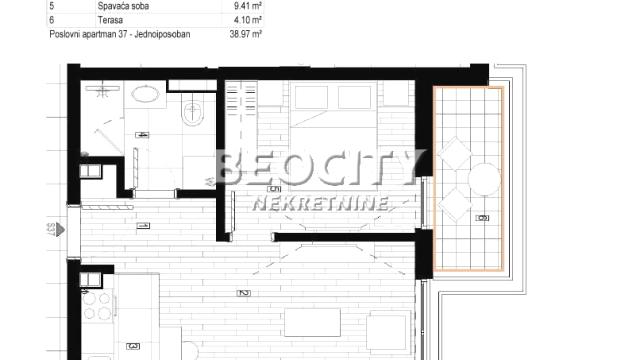 Stan, Jednoiposoban, Prodaja, 39m2, Radiofar, Surčin, Autoput za Zagreb