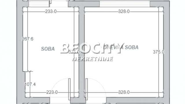 Stan, Jednoiposoban, Prodaja, 33m2, Cerak vinogradi, Čukarica, Stojana Matića