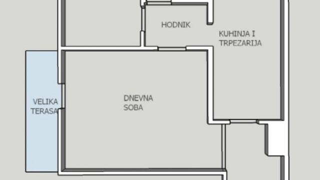 Stan, Dvosoban, Prodaja, 61m2, Save Kovačevića, Zemun, Sava Burića