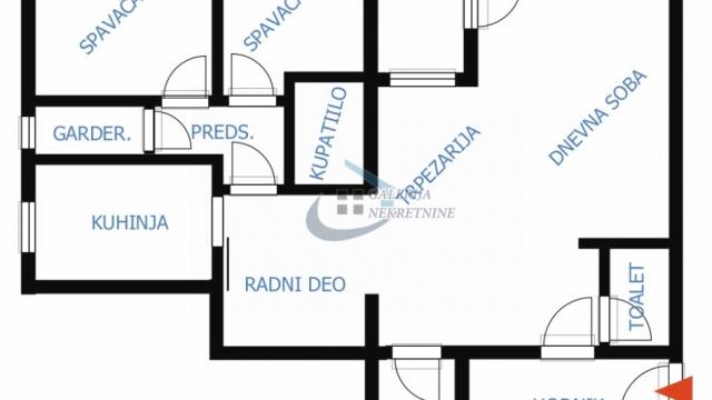 Stan, Trosoban, Prodaja, 86m2, Blok 71, Novi Beograd, Dr Ivana Ribara