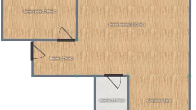 Stan, Dvosoban, Prodaja, 39m2, Kluz, Zvezdara, Bulevar kralja Aleksandra