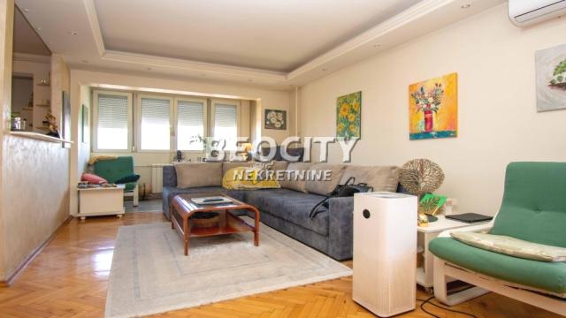 Stan, Troiposoban, Prodaja, 100m2, Blok 64, Novi Beograd, Gandijeva