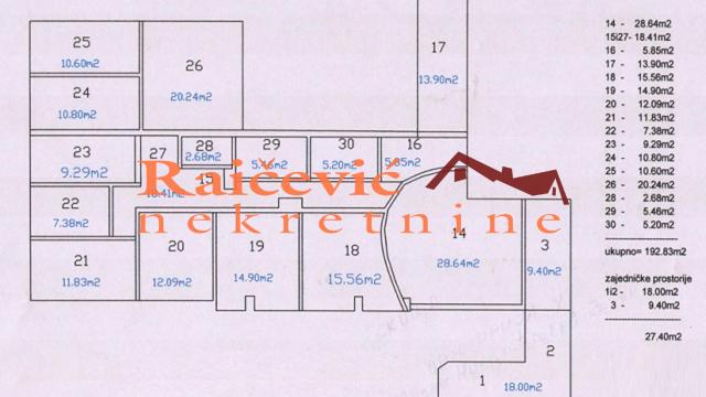 Poslovni prostor, Izdavanje, 195m2, Senjak, Savski venac, Andre Nikolica