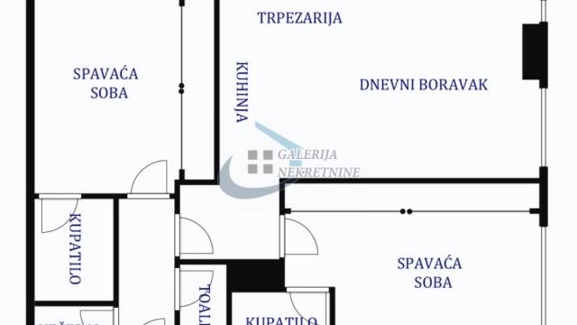 Stan, Trosoban, Prodaja, 95m2, Blok 65, Novi Beograd, Omladinskih brigada