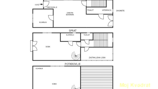 Kuća, Trosoban, Prodaja, 145m2, Bioskop Voždovac, Voždovac, Isidore Sekulić