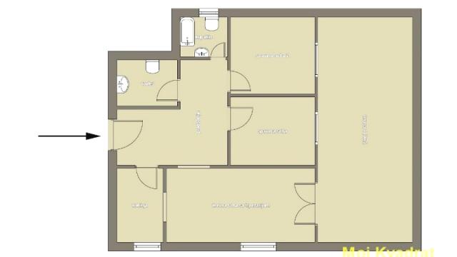 Stan, Trosoban, Prodaja, 70m2, Voždovačka crkva, Voždovac, Bože Jankovića