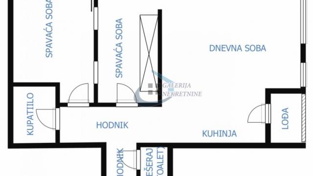 Stan, Trosoban, Prodaja, 70m2, Djeram pijaca, Zvezdara, Bulevar kralja Aleksandra