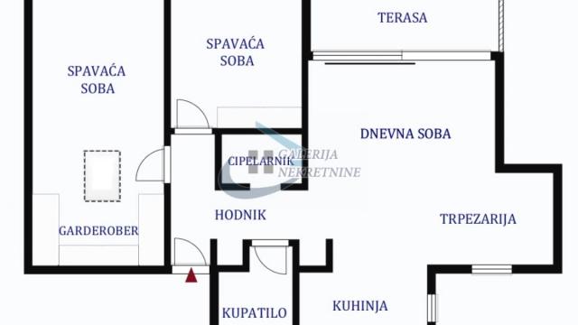 Stan, Trosoban, Prodaja, 83m2, Južni bulevar, Vračar, Šumatovačka