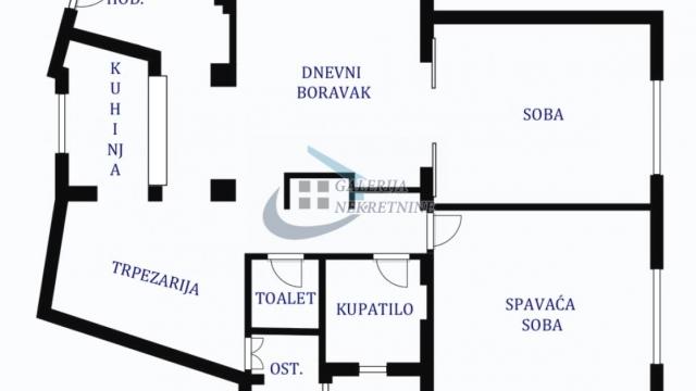 Stan, Trosoban, Prodaja, 95m2, Skupština, Stari grad, Kosovska