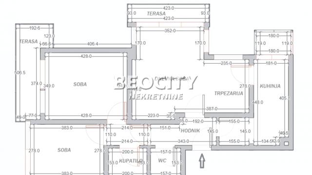 Stan, Trosoban, Prodaja, 74m2, Klinički centar, Savski venac, Kralja Milutina