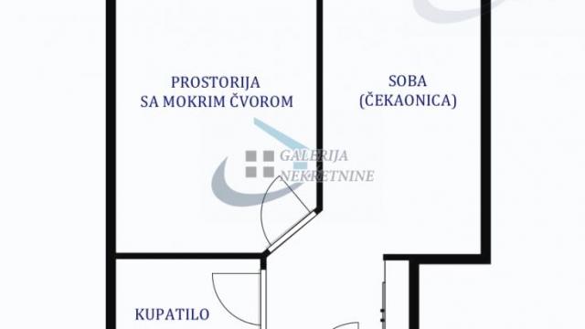 Stan, Jednosoban, Izdavanje, 24m2, Miljakovac, Rakovica, Borska