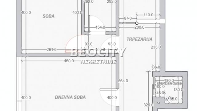 Stan, Jednoiposoban, Prodaja, 53m2, Kalenić pijaca, Vračar, Kursulina