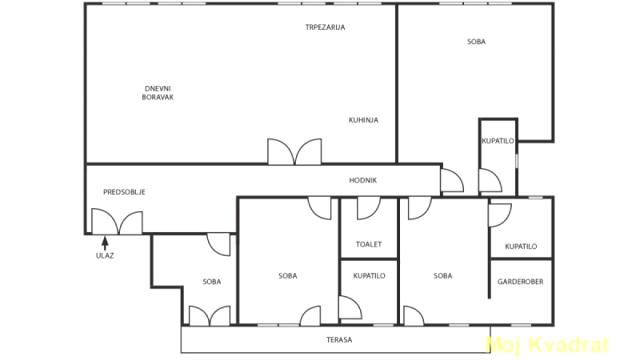 Stan, Petosoban, Prodaja, 150m2, Tašmajdan, Palilula, Bulevar kralja Aleksandra