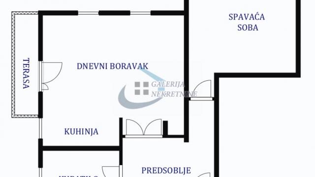 Stan, Dvosoban, Prodaja, 55m2, Labudovo brdo, Rakovica, Serdar Janka Vukotića