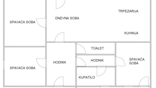 Stan, četvorosoban, Prodaja, 95m2, Sremčica, Čukarica, Brusnička