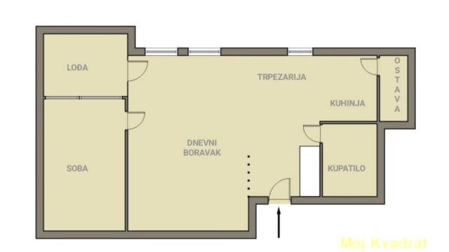 Stan, Jednoiposoban, Prodaja, 50m2, Filmski grad, Čukarica, Ratka Mitrovića