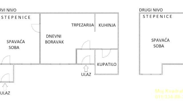 Stan, Trosoban, Prodaja, 66m2, Kalvarija, Zemun, Vikentija Rakića