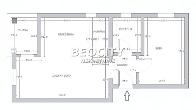 Stan, Dvosoban, Prodaja, 48m2, Altina, Zemun, Pavla Vujisića