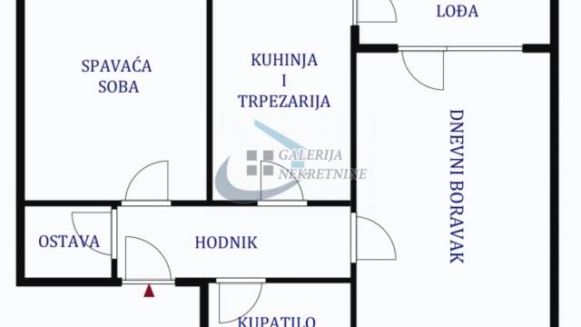 Stan, Dvosoban, Prodaja, 55m2, Kanarevo brdo, Rakovica, Vukasovićeva