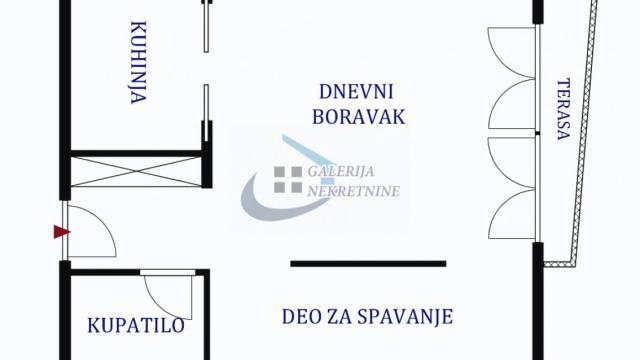 Stan, Jednosoban, Prodaja, 37m2, Hram svetog Save, Vračar, Brane Crnčevića