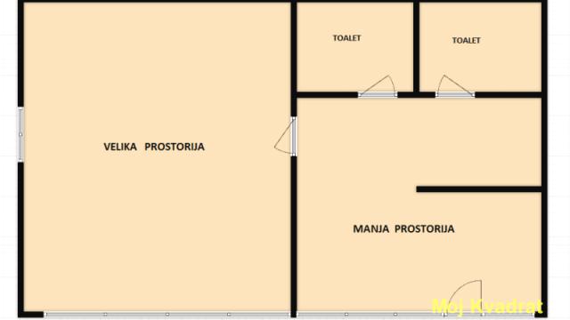 Poslovni prostor, Izdavanje, 46m2, Južni bulevar, Vračar, Sime Igumanova