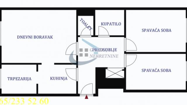 Stan, Trosoban, Prodaja, 71m2, Miljakovac, Rakovica, Bogdana Žerajića