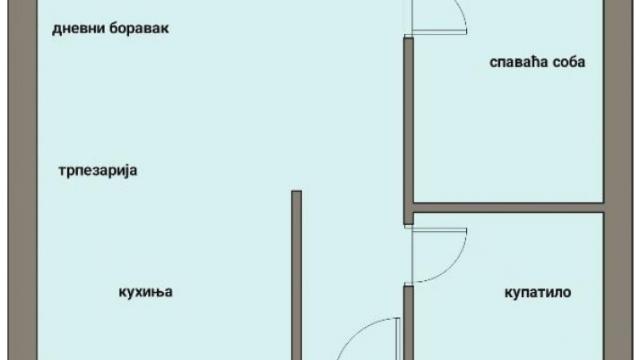 Stan, Dvosoban, Prodaja, 38m2, Retenzija, Zemun, Radnička