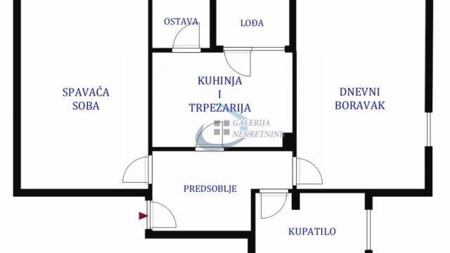 Stan, Dvosoban, Prodaja, 56m2, Novi Železnik, Čukarica, Darinke Radović