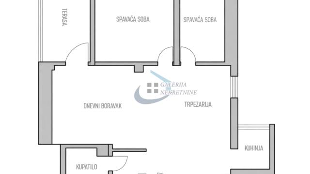 Stan, Dvoiposoban, Prodaja, 62m2, Cerak vinogradi, Čukarica, Vinogradski venac