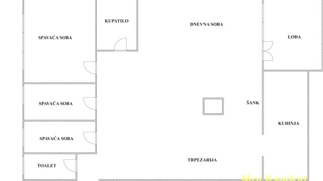 Stan, četvorosoban, Prodaja, 90m2, Cerak vinogradi, Čukarica, Kedrova