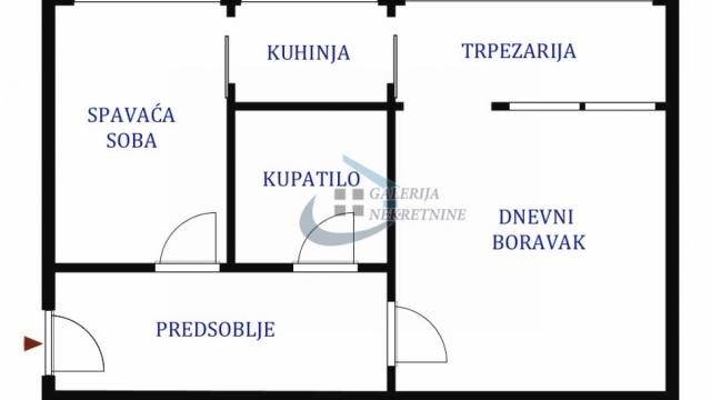Stan, Jednoiposoban, Prodaja, 47m2, Konjarnik, Voždovac, Deset avijatičara