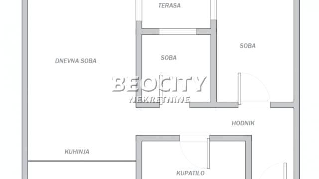 Stan, Trosoban, Prodaja, 50m2, Učiteljsko naselje, Zvezdara, Velizara Kosanovića