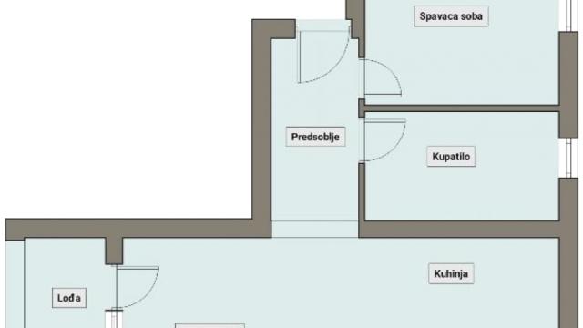 Stan, Dvosoban, Prodaja, 41m2, Centar, Planina, Crvenog gloga