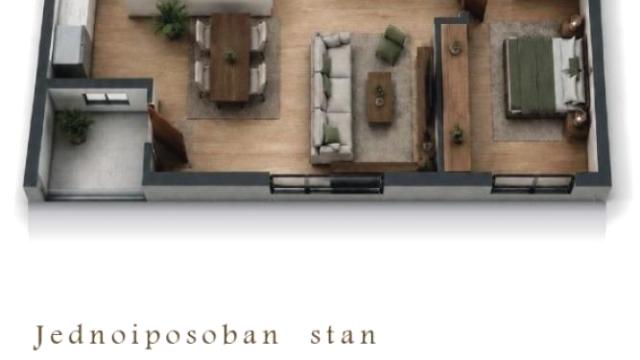 Stan, Jednoiposoban, Prodaja, 41m2, Učiteljsko naselje, Zvezdara, Beograd