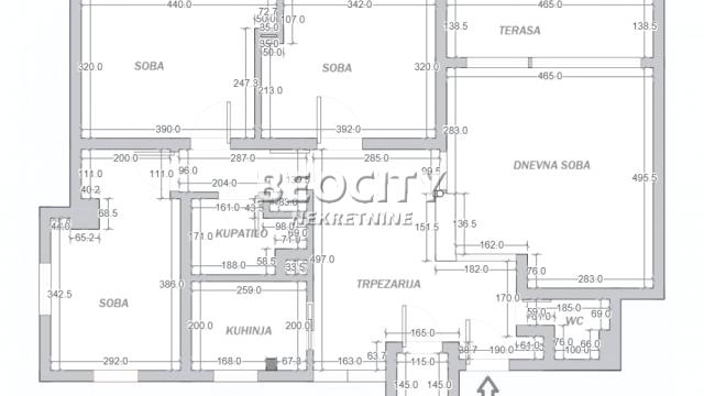 Stan, četvorosoban, Prodaja, 98m2, Blok 19a, Novi Beograd, Vladimira Popovića