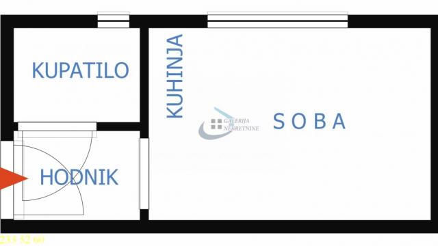 Stan, Garsonjera, Prodaja, 15m2, Centar, Stari grad, Kralja Petra